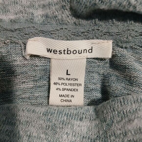 Westbound Large Turtle Neck Gray Shirt, Warm, Cozy, Soft, Minimalist. - Picture 10 of 10